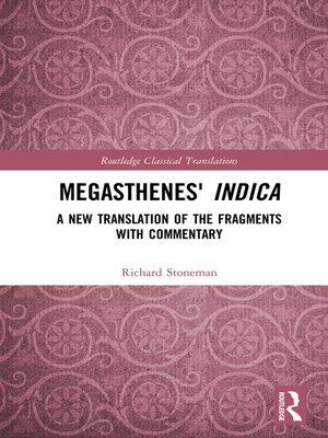 cover image of Megasthenes' Indica